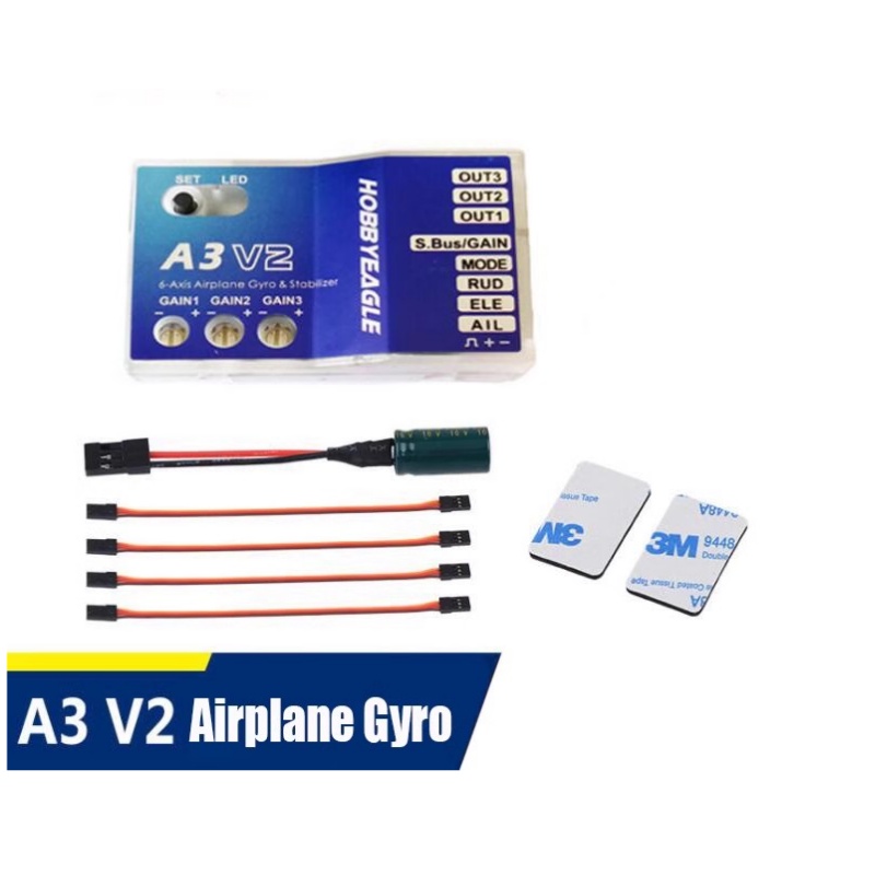 Rc Helicopter Gyro - Controlador de Voo A3 V2 Estabilizador