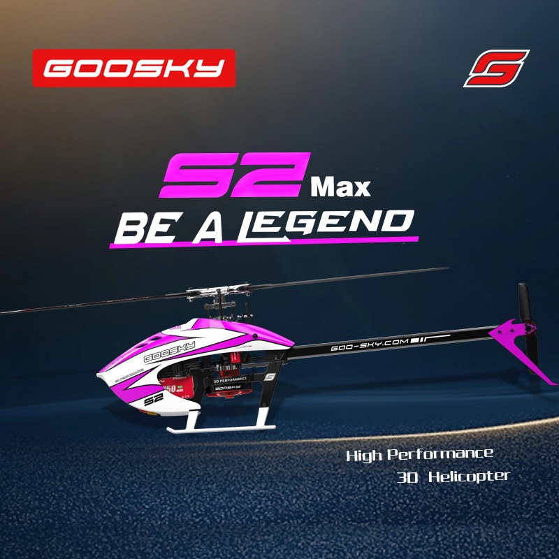 Rc Helicopter Gyro - Goosky s2 max modelo de aeronave