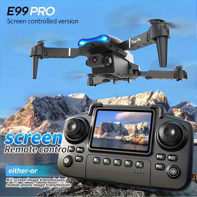 Rc Helicopter Electric - Drone dobrável E99 PRO MAX com
