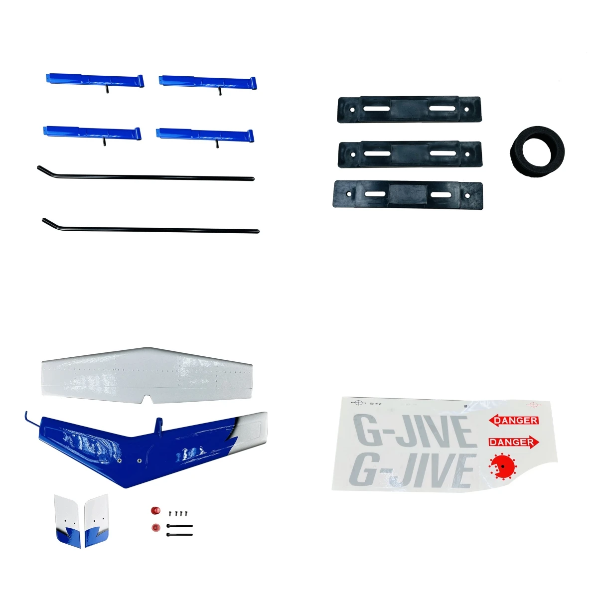 Rc Helicopter Coaxial - Roban 600 Tamanho MD-500E Fuselagem Peças