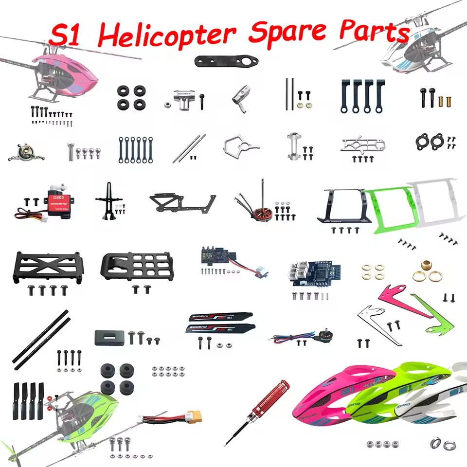 Rc Helicopter Bag - Goosky s1 acessórios de helicóptero de