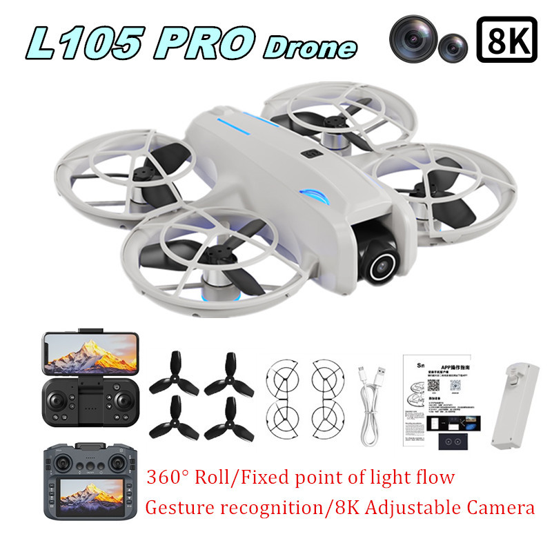 Rc Helicopter Charger - Drone L105 PRO com Lente Dupla
