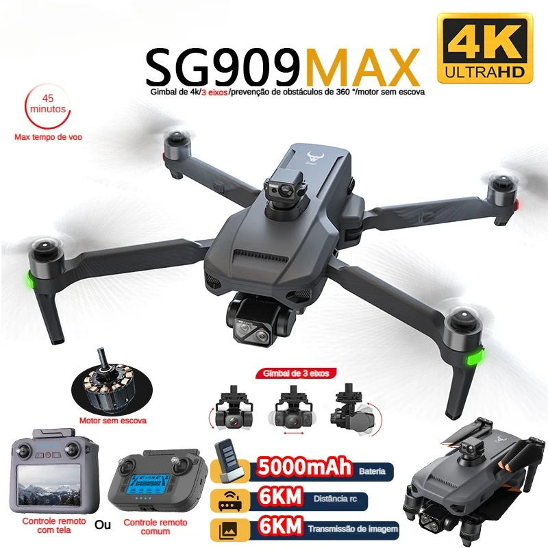 Rc Helicopter Case - Zll sg909 sg909max drone profissional com