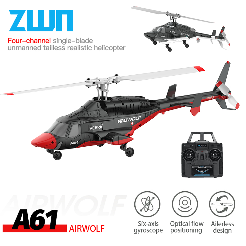 Helicóptero A61 RC 2.4G 6-Aixs - Rc Helicopter Gyro avaliação e preço