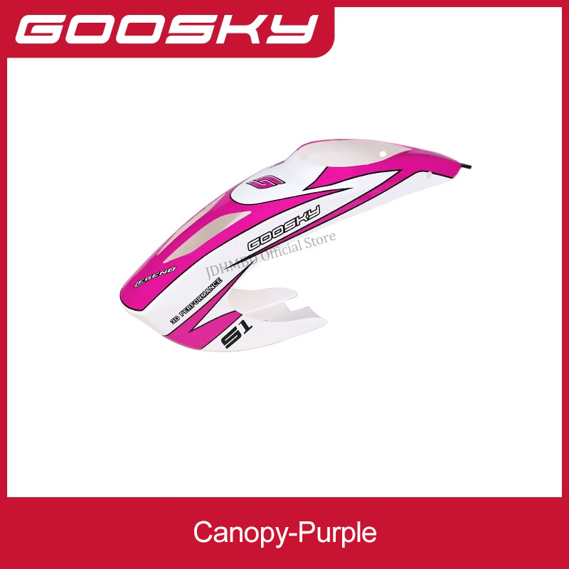 Novo goosky s1 helicóptero peç - Rc Helicopter Bag avaliação e preço