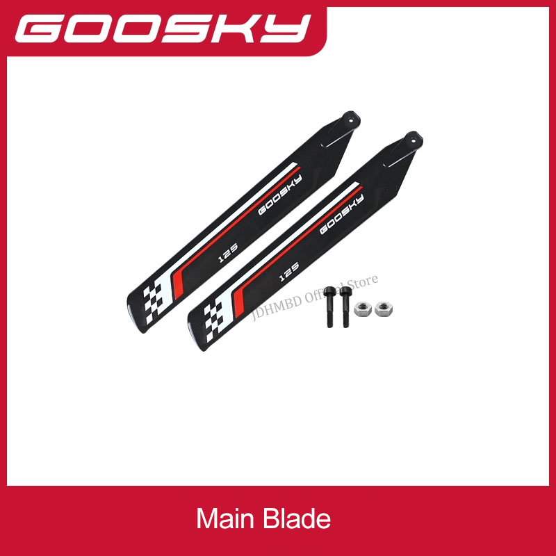 Novo goosky s1 helicóptero peç - Rc Helicopter Bag avaliação e preço