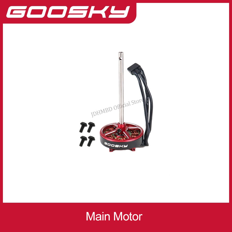 Novo goosky s1 helicóptero peç - Rc Helicopter Bag avaliação e preço