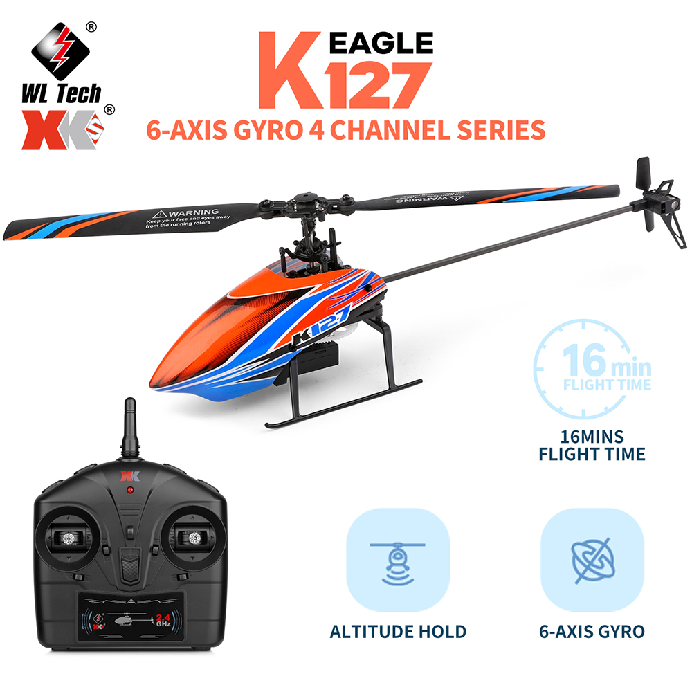 Wltoys-hélice giratória xk k12 - Rc Helicopter Gyro avaliação e preço
