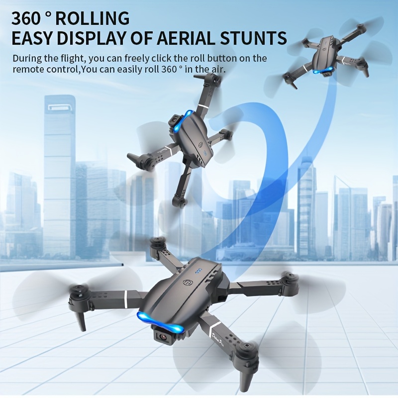 Drone dobrável E99 PRO MAX com - Rc Helicopter Electric avaliação e preço