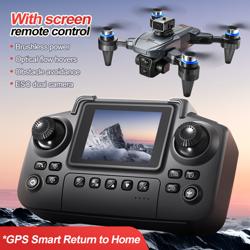 Zangão gps rc com tela 4k prof - Rc Helicopter Charger avaliação e preço