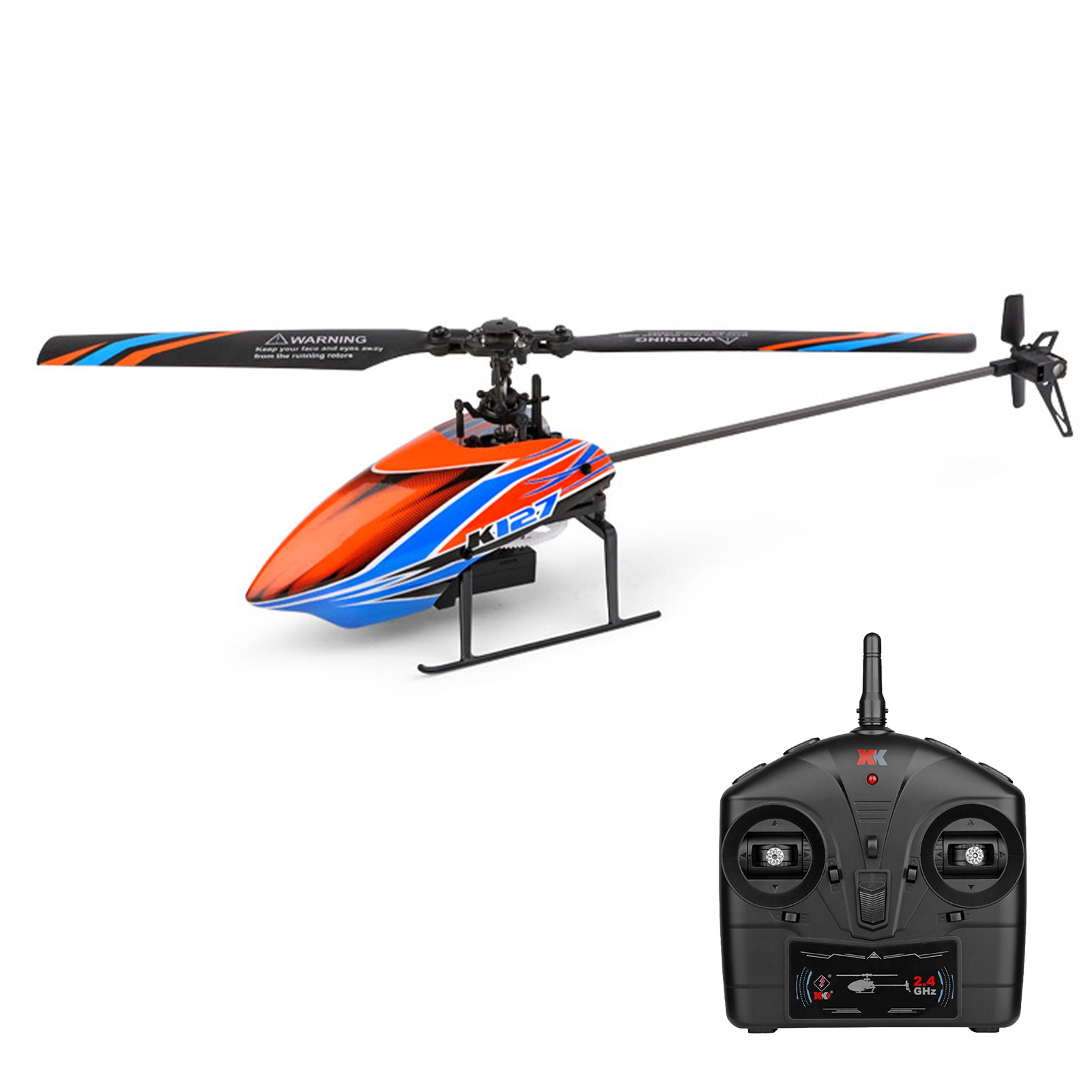 Wltoys xk k127 4ch 6-axis giro - Rc Helicopter Gyro avaliação e preço